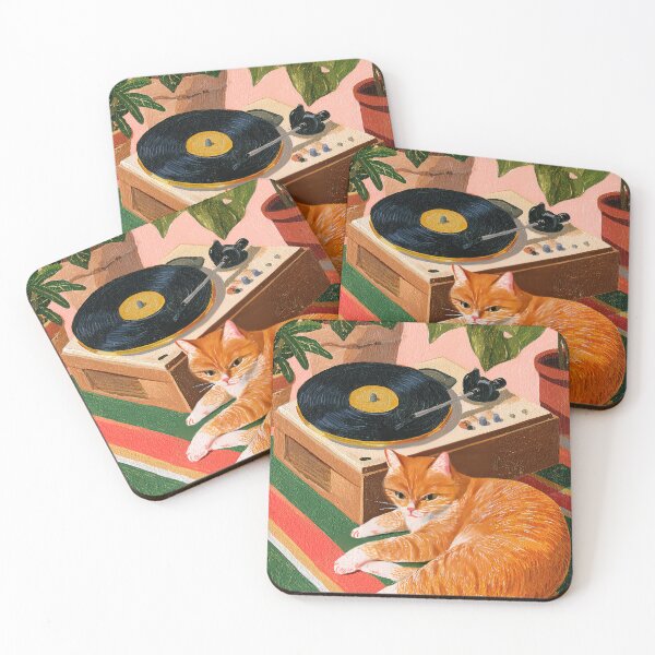 Item preview, Whiskers & Vinyl Serenade designed and sold by Venon28.
