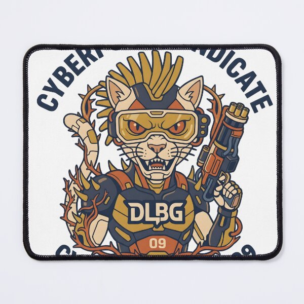 Item preview, Cyberpunk Syndicate - Cyber Cat (Unit 09) designed and sold by DLBG-STORE.