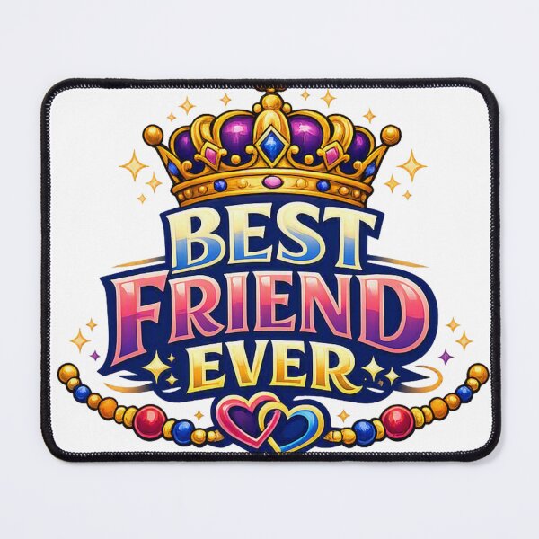 Item preview, Best Friend Ever – Crown Friendship Gift Design designed and sold by digitallyyour.