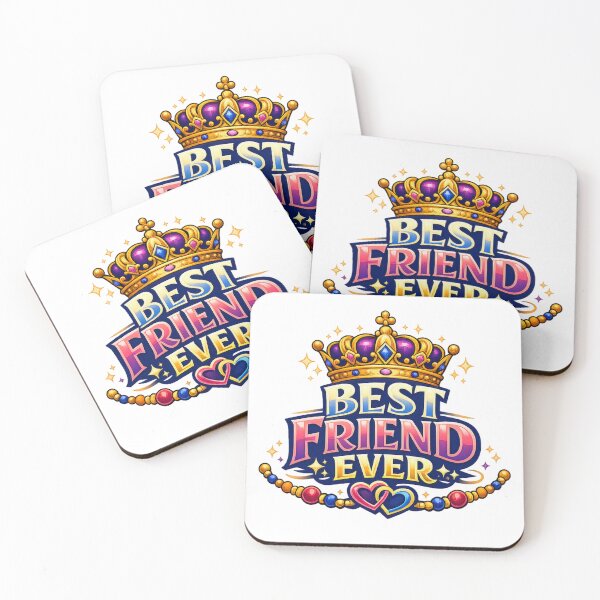 Item preview, Best Friend Ever – Crown Friendship Gift Design designed and sold by digitallyyour.