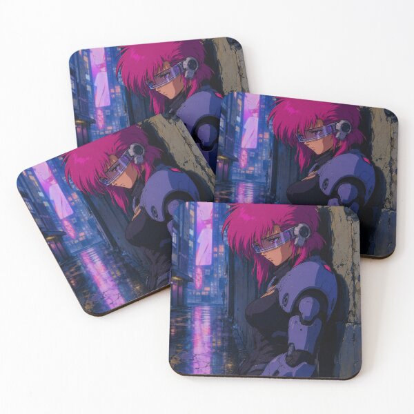 Item preview, Retro Cyberpunk Visor Girl designed and sold by bapupa.
