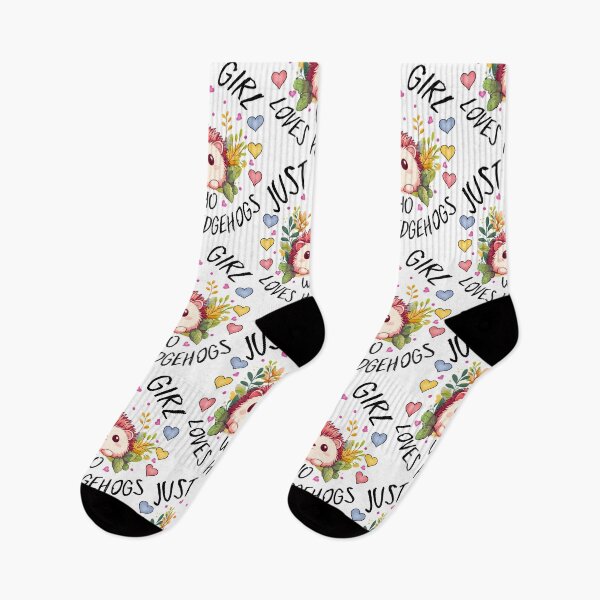 Item preview, Just a girl who loves hedgehogs designed and sold by MoSaid.