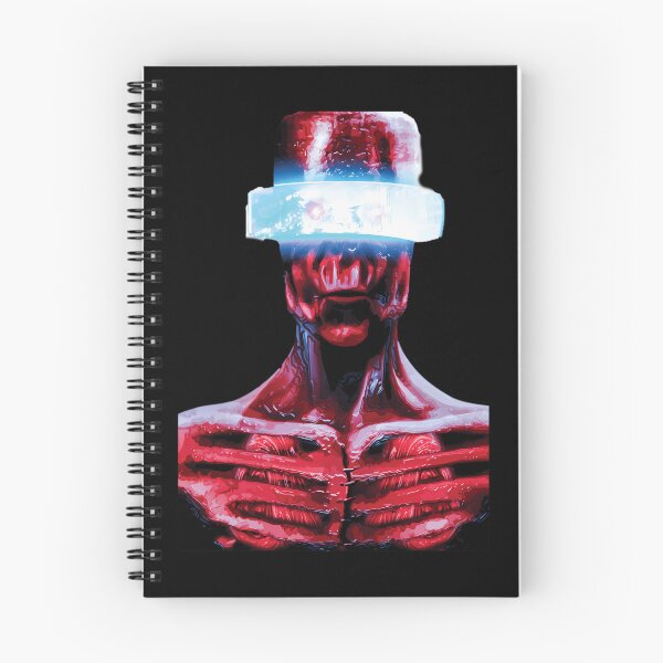 Item preview, Red Cyborg Head with Glowing Visor designed and sold by BILLS-SHOP.