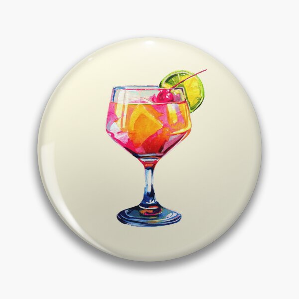 Item preview, Colorful Summer Spritz Cocktail Illustration designed and sold by jianina-alondra.