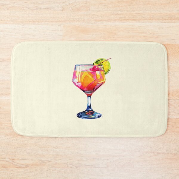 Item preview, Colorful Summer Spritz Cocktail Illustration designed and sold by jianina-alondra.
