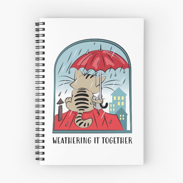 Item preview, Cat & Mouse Weathering It Together designed and sold by Ekaterina  Biserova.
