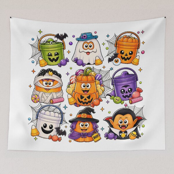 Item preview, Spooky Nuggets Meal Bucket Halloween designed and sold by dariakustocr.