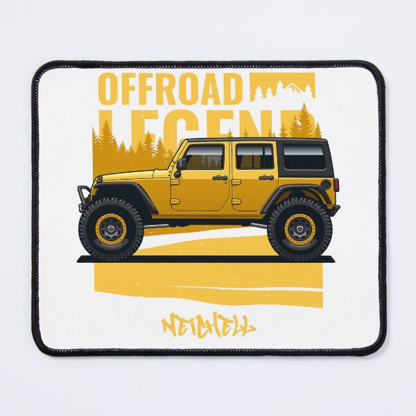 Item preview, Yellow SUV designed and sold by Neichellarts.