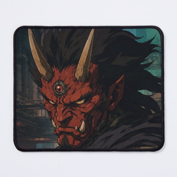 Item preview, Cyberpunk Oni Industrial Warlord designed and sold by bapupa.