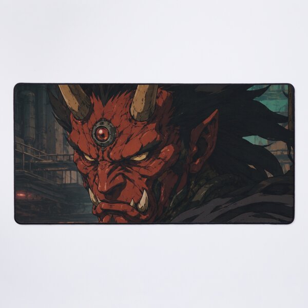 Item preview, Cyberpunk Oni Industrial Warlord designed and sold by bapupa.