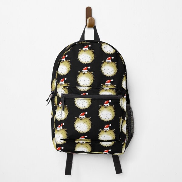 Item preview, Funny Puffer Fish Santa Hat Christmas designed and sold by CuteCartoon.