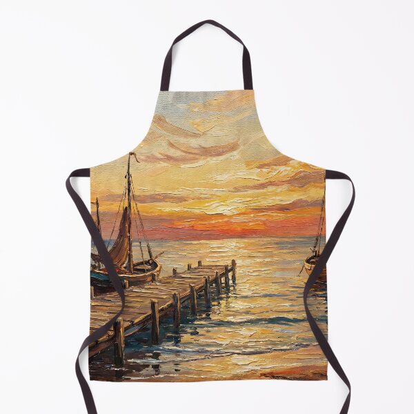 Item preview, Golden Beach Sunset – Coastal Serenity designed and sold by ArtAmbience.