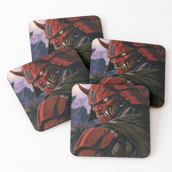 Item preview, Cyberpunk Oni Armored Samurai designed and sold by bapupa.
