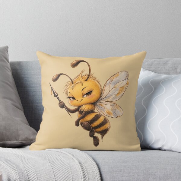 Item preview, Warrior Bee Character Art designed and sold by IRYNASHOP.