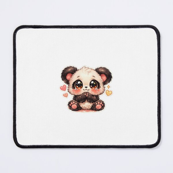 Item preview, Please Panda Sticker Kawaii Cute Animal Meme for Friends, Kids & Panda Lovers designed and sold by CutePrintCorner.