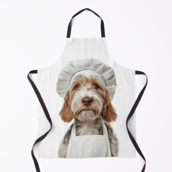 Item preview, Grand Basset Griffon Vendéen Chef Funny Cooking Apron Hat designed and sold by LazyOwlStore.