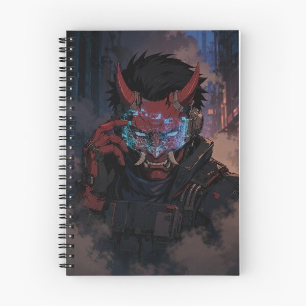 Item preview, Cyberpunk Oni Holographic Warrior designed and sold by bapupa.
