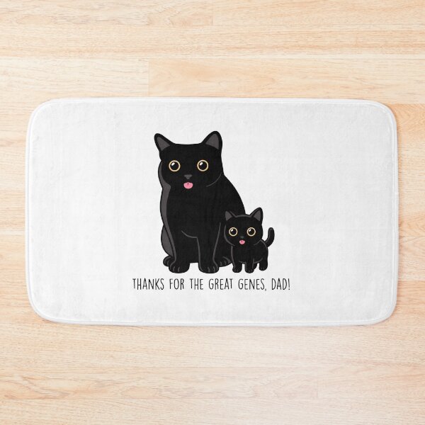 Item preview, Great Genes Dad Cat Kitten Funny Illustration designed and sold by OlyvieArt.