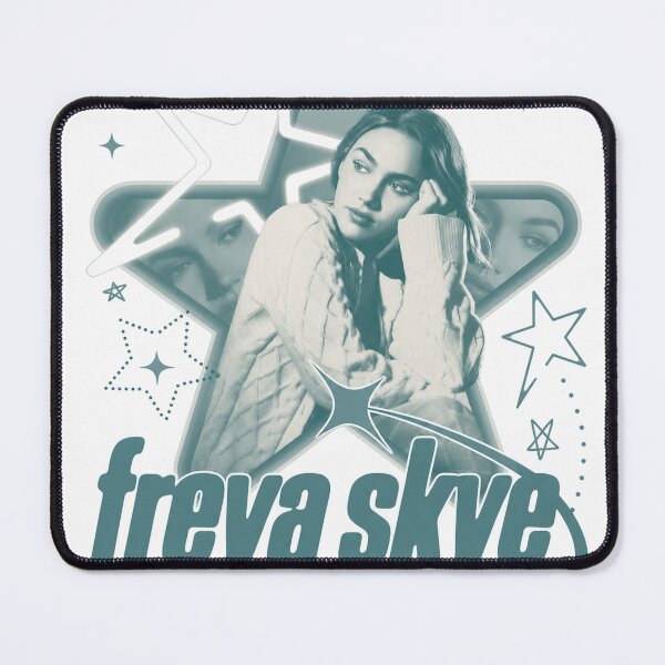 Item preview, Dreamy Teal Retro Star Portrait designed and sold by Maxine-Henry.