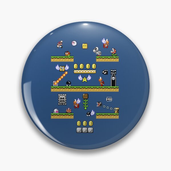 Item preview, Classic Pixel Game Level Map designed and sold by arvinguarda.