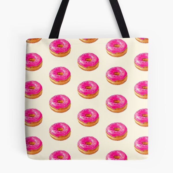Item preview, Cute Pink Sprinkle Donut Illustration designed and sold by jianina-alondra.