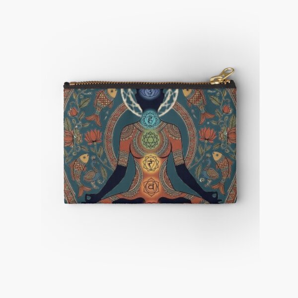 Item preview, Warli Chakra Meditation – Sacred Indian Folk Art & Inner Peace Mandala designed and sold by Chirayu1111.