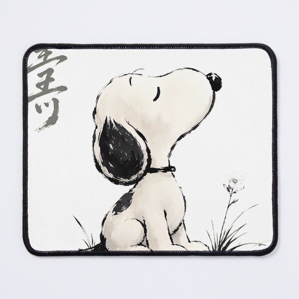 Item preview, Snoopy Sumi-E designed and sold by FlutterDtealArt.