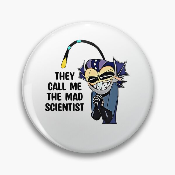 Item preview, Hazbin Hotel Baxter The Mad Scientist designed and sold by Deniseazopardi.