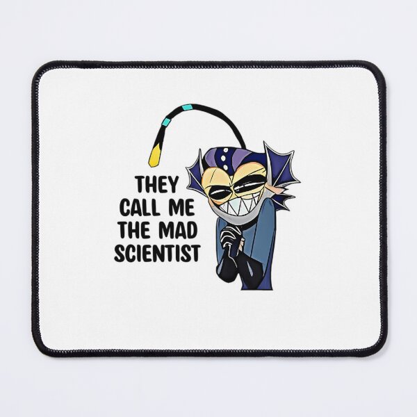 Item preview, Hazbin Hotel Baxter The Mad Scientist designed and sold by Deniseazopardi.