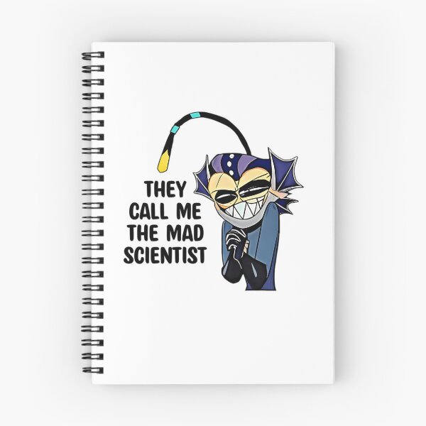 Item preview, Hazbin Hotel Baxter The Mad Scientist designed and sold by Deniseazopardi.