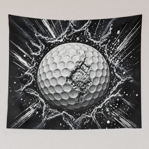 Item preview, Grip It Rip It Golf Ball Crashing Breakout Design designed and sold by ZanyPaintbrush.