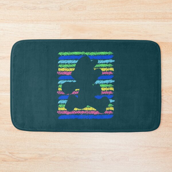 Item preview, Rainbow Lines Running Silhouette Art designed and sold by arvinguarda.