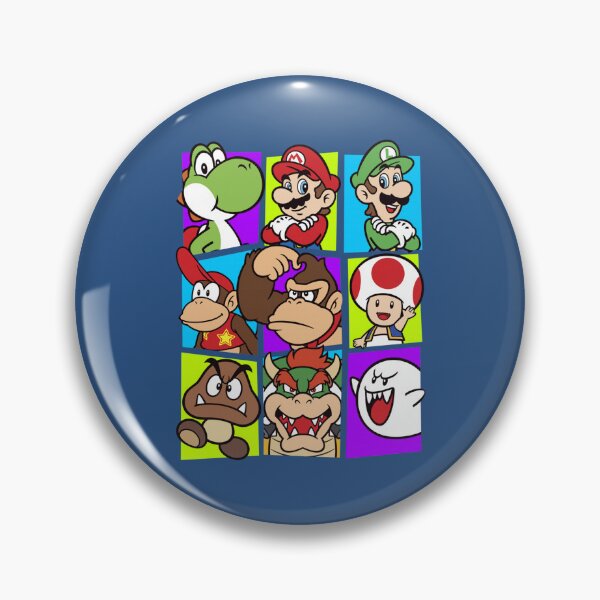 Item preview, Retro Game Characters Grid Layout designed and sold by arvinguarda.