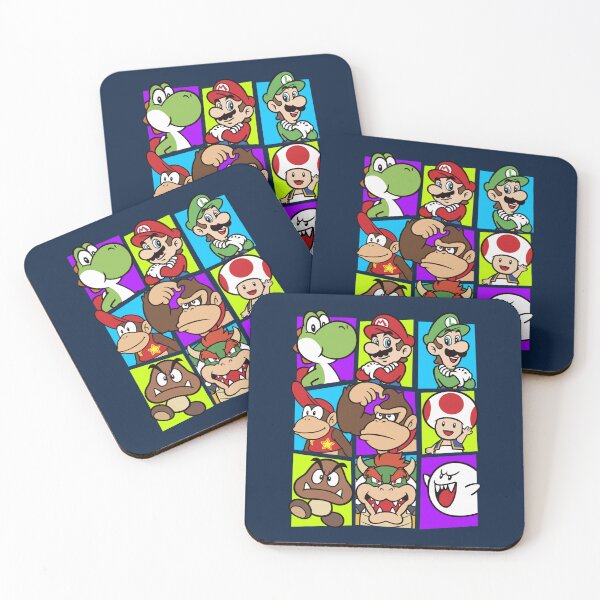 Item preview, Retro Game Characters Grid Layout designed and sold by arvinguarda.
