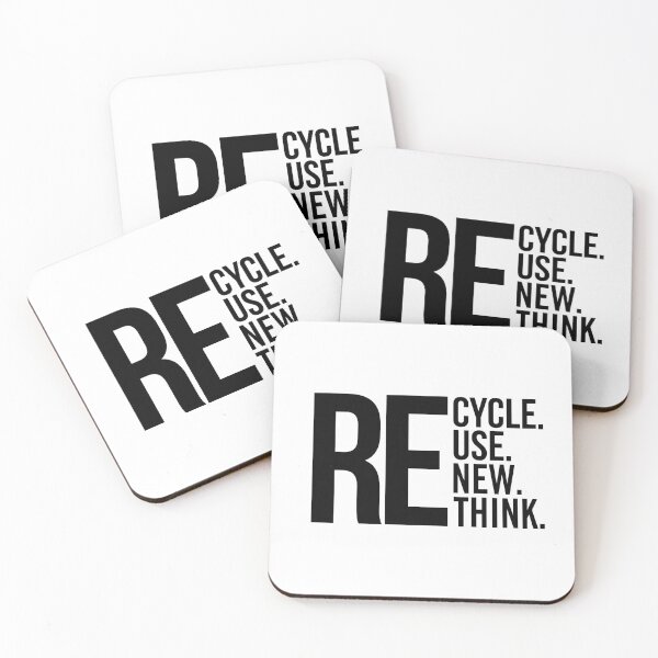 Item preview, Reciclar, reutilizar, renovar, repensar. Ecológico. Gráfico ambiental. designed and sold by artworkathome.