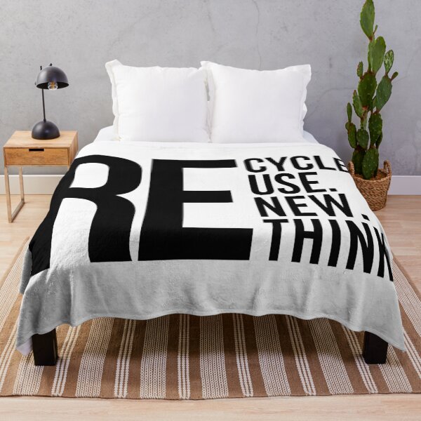 Item preview, Recycle Reuse Renew Rethink Eco Friendly Environmental Graphic designed and sold by artworkathome.