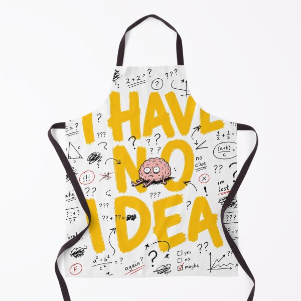 Item preview, I Have No Idea School Meme | Back to School Student Humor designed and sold by MonkiFlipp.