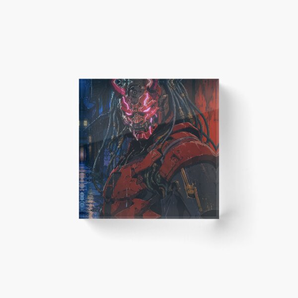 Artikelvorschau, Cyberpunk Oni Neon Juggernaut entworfen und verkauft von bapupa.