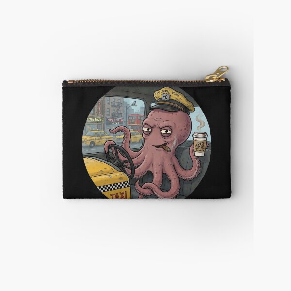 Item preview, Kraken in Retirement – Taxi Mode designed and sold by design-rebell.