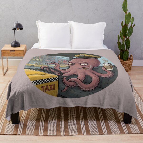 Item preview, Kraken en retiro – Modo taxi designed and sold by design-rebell.