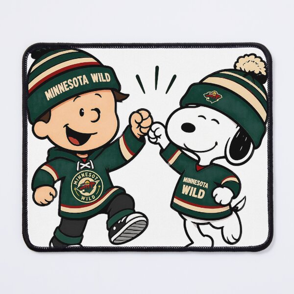 Item preview, Snoopy and Friend Hockey High Five designed and sold by FlutterDtealArt.