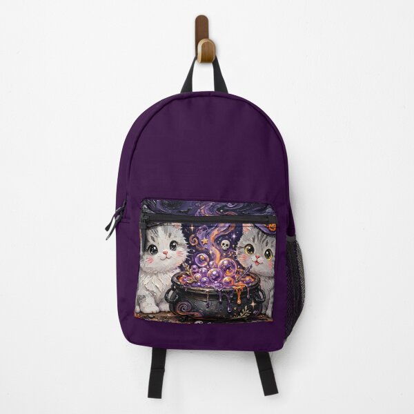 Artikelvorschau, Witch's Cauldron Duo - Freda & Junior Magic Kittens entworfen und verkauft von MAISON SYLVIE.