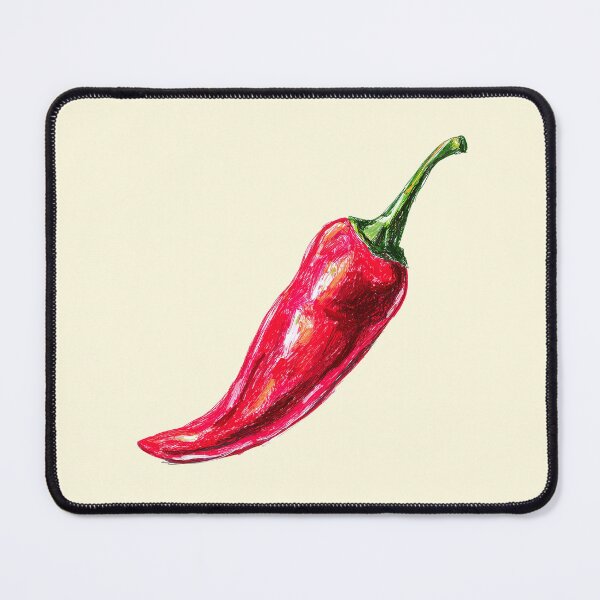 Item preview, Red Hot Chili Pepper Illustration designed and sold by jianina-alondra.