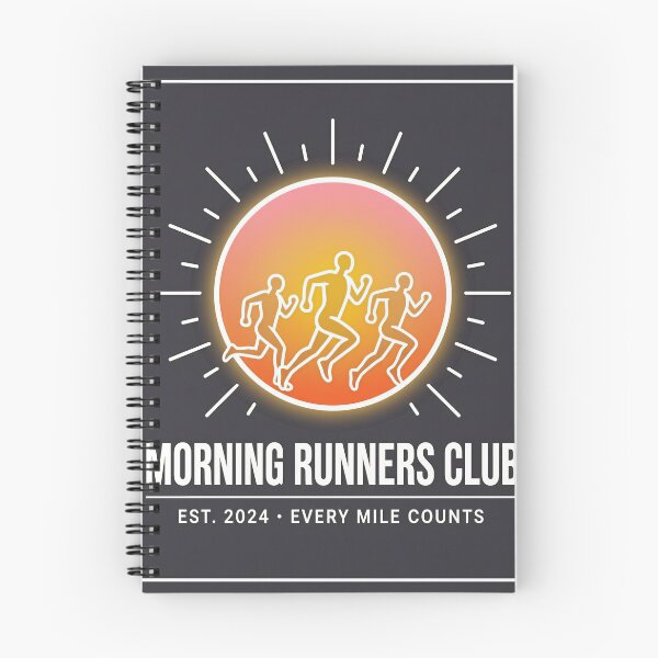 Item preview, Morning Runners Club Minimalist Runner Art designed and sold by DIUMERI.