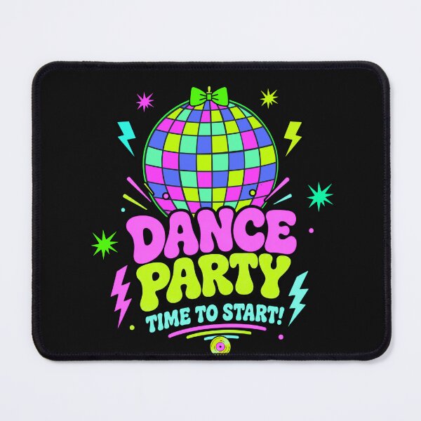 Item preview, Neon Dance Party – Retro Disco Vibes designed and sold by Aimetoi.
