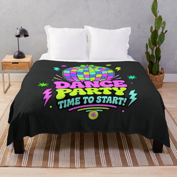 Item preview, Neon Dance Party – Retro Disco Vibes designed and sold by Aimetoi.