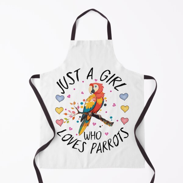 Item preview, Just a Girl Who Loves Parrots designed and sold by MoSaid.