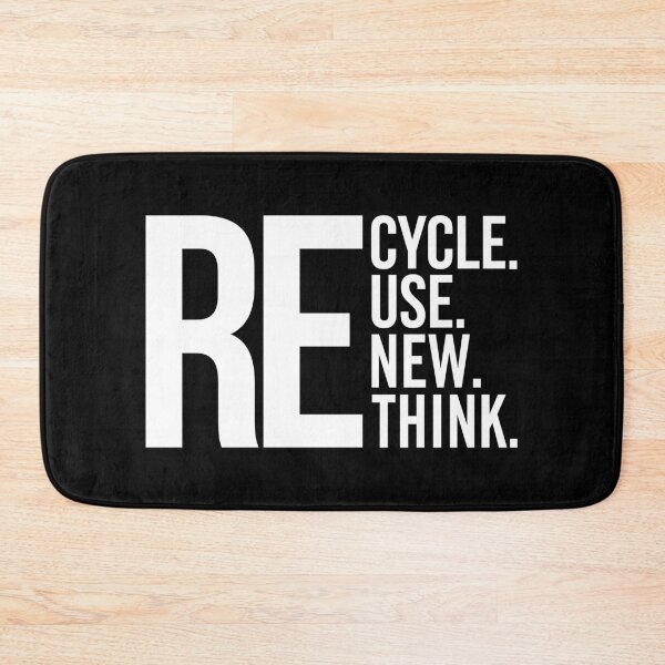 Item preview, Recycle Reuse Renew Rethink Eco Friendly Environmental Graphic designed and sold by artworkathome.
