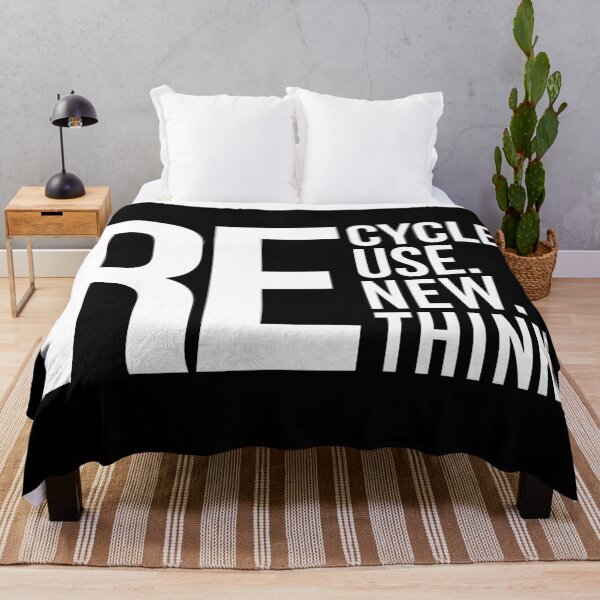 Item preview, Recycle Reuse Renew Rethink Eco Friendly Environmental Graphic designed and sold by artworkathome.