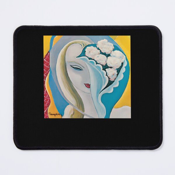 Item preview, Abstract Surreal Face Art with Blue Waves and Clouds designed and sold by wasirai302.